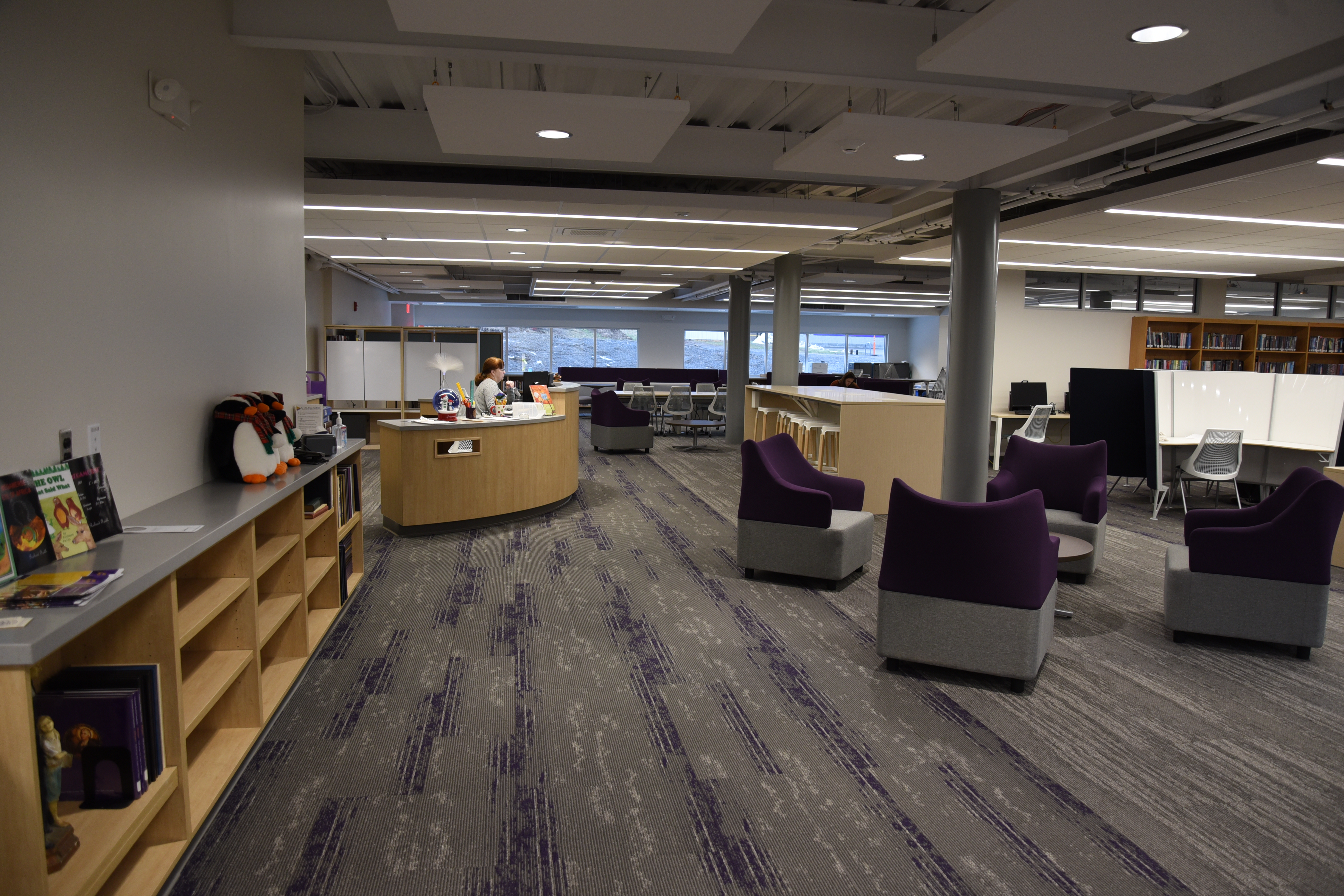 Learning Commons after construction